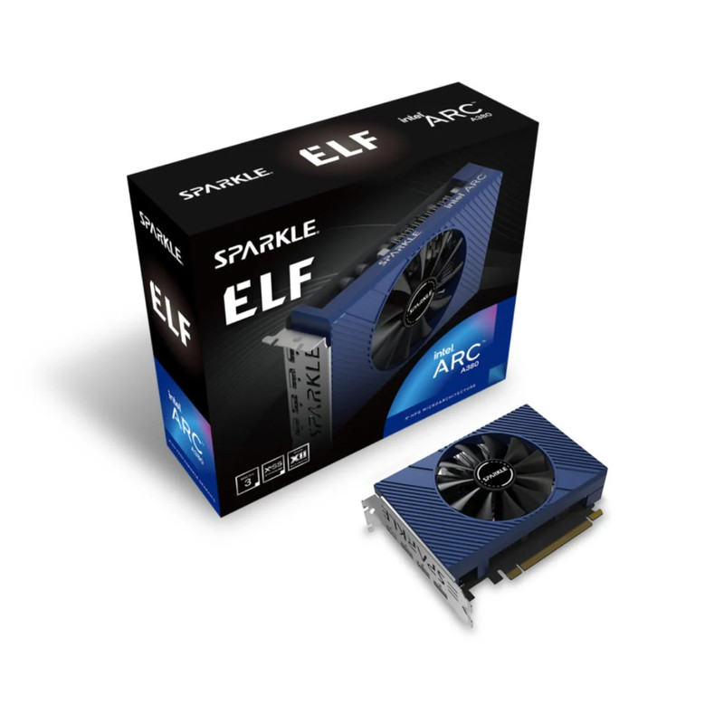 Sparkle Intel Arc A380 ELF 6GB GDDR6 Graphics Card - كرت الشاشة